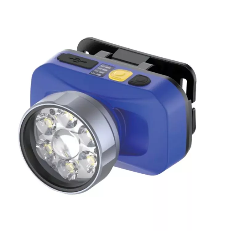 چراغ پیشانی LED لیزری سفید 18650 برای استفاده در فضای باز
