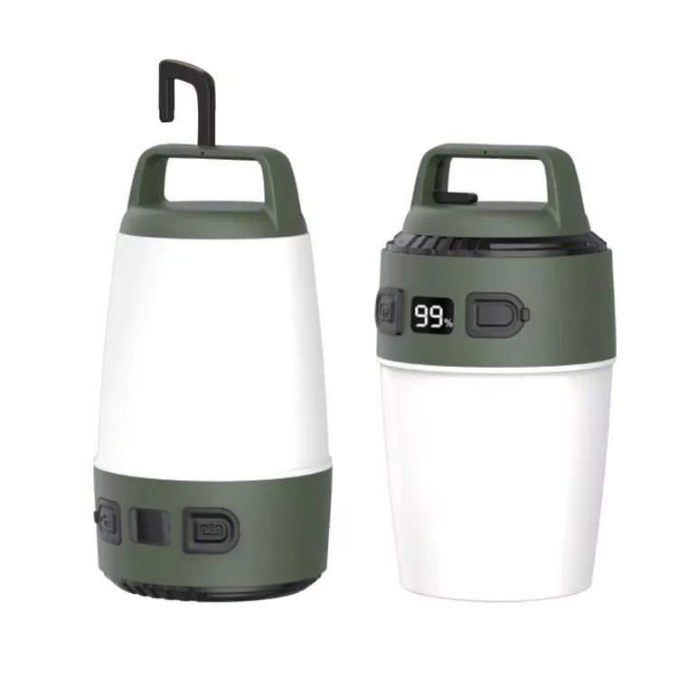 فانوس کمپینگ LED قرمز و سفید 36 واتی قابل شارژ