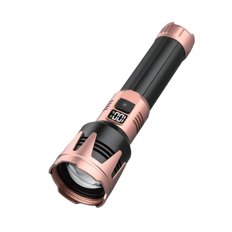 چراغ قوه LED قابل شارژ با قدرت بالا